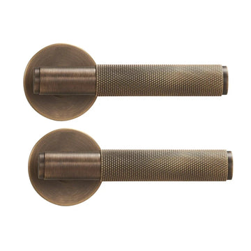 solid brass interior door handle”  “modern gold door lever minimalist style”