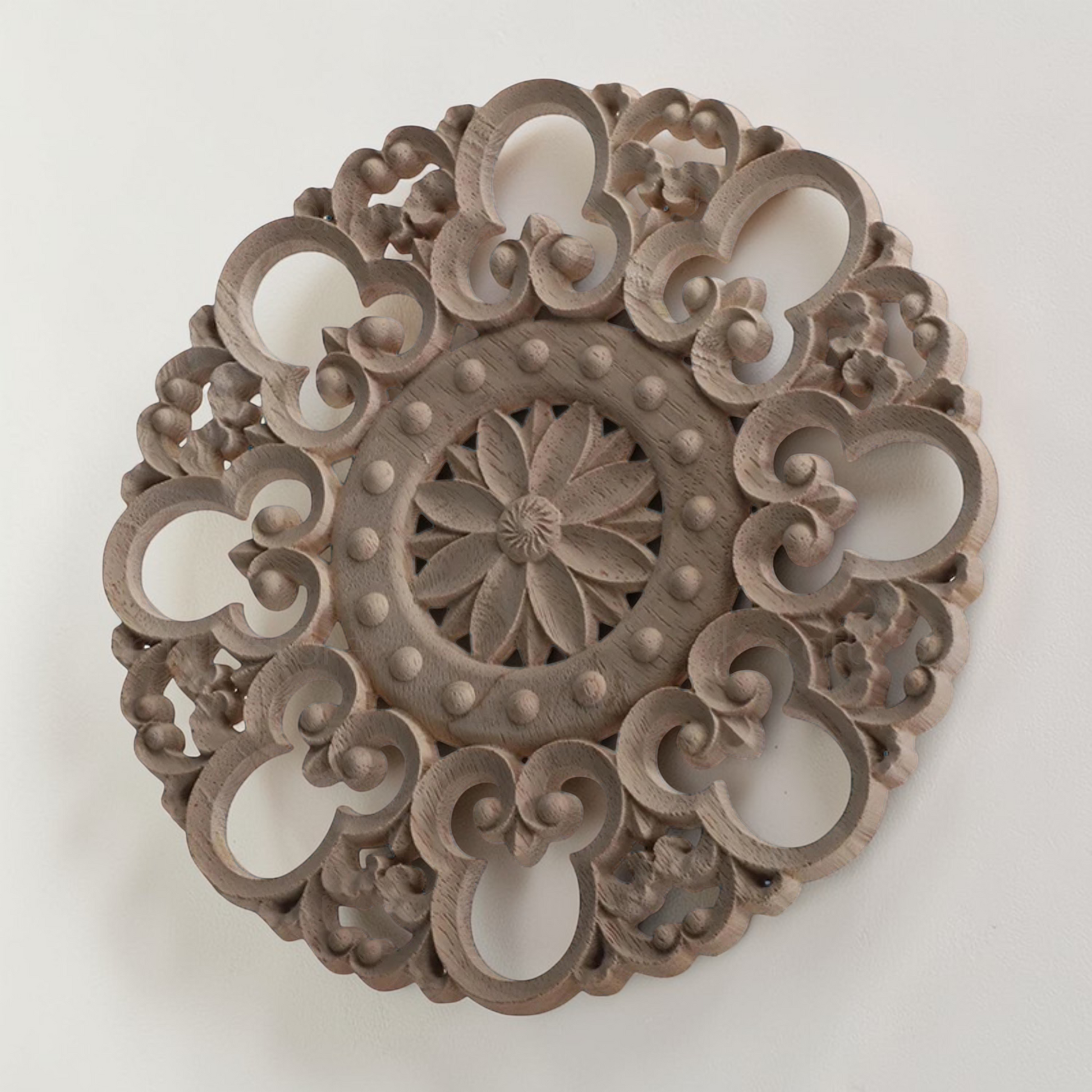 Available in 2" to 16" Sizes - Solid Natural Wood