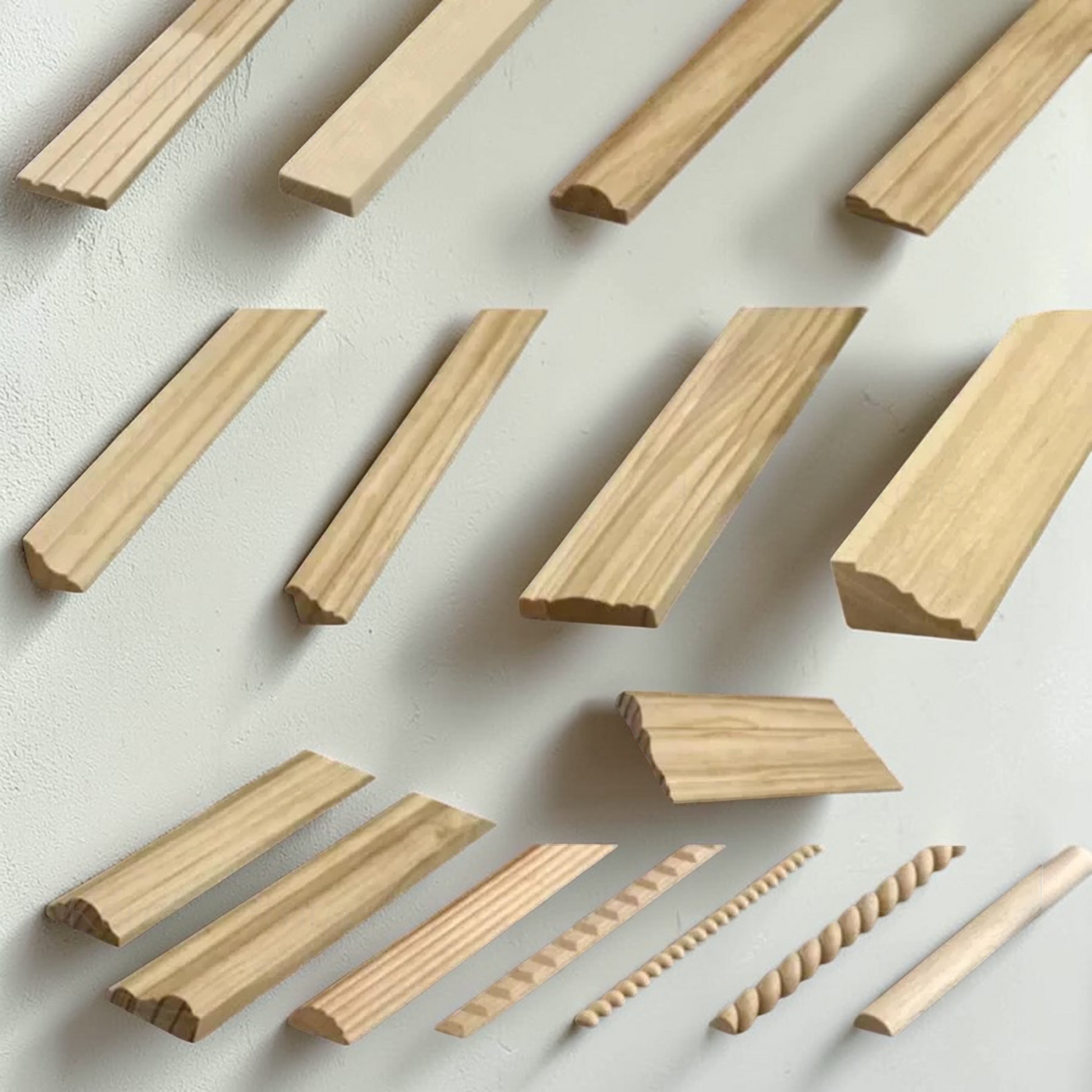 Unpainted Carved Line Bars for Edges Frames Mirror, Onlay wood carving lines, Carved Wood Molding for Wall Mirror Trim Decals,Ornate molding