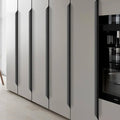 long cabinet handles, extra long cabinet pulls, wardrobe handles, long wardrobe handles, black cabinet handles, brushed gold handles, curved cabinet handles, wave handle, 1000mm cabinet handle, 1200mm wardrobe handle, IKEA PAX handles, oversized drawer pulls, slimline cabinet handles, modern long handles, long bar pulls, matte black long handles, handlemouldliving, cabinet hardware, home decor, interior design, wardrobe hardware, kitchen hardware, furniture hardware, home renovation
