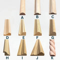 Carved Line Bars Edges Frames , Onlay wood carving lines, Wood Molding for Wall Mirror Trim Decals,Ornate