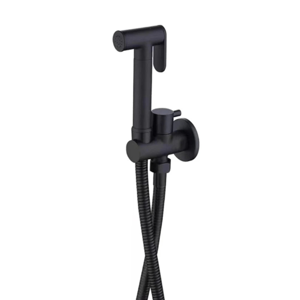 Brass Toilet Bidet Sprayer Set | Handheld Bidet Spray with Hose & Mount