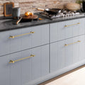 NordicLux adjustable brass bar handle in gold”

“Pure copper long cabinet handle with adjustable hole distance”

“Modern gold luxury pull for wardrobes and kitchen cabinets”

“Extra long solid brass drawer handle”

“Minimalist Nordic brass handle for cupboards and furniture”