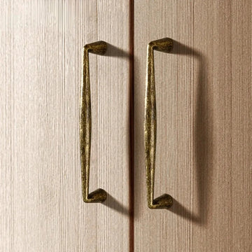 BAMBURA Antique Silver & Bronze Cabinet Handles