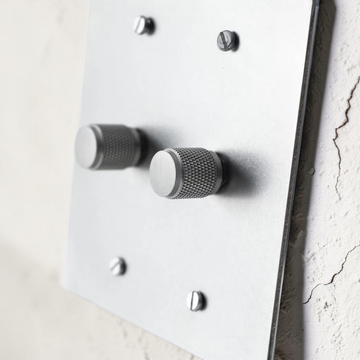 BRASIVA Custom Brass Retro Dimmer Switch Plate