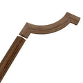 Unpainted ornate carved line wood applique molding for furniture edges and mirror frame decoration