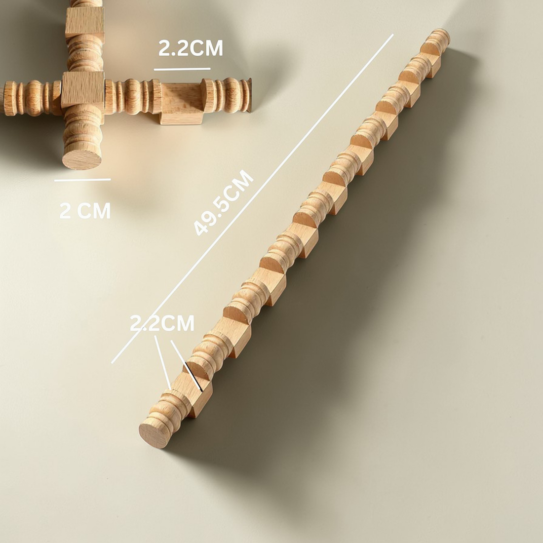 Interlocking wooden wall panel trim and carved line bar for seamless architectural decoration.