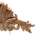 Antique decorative wood applique with detailed floral carving

Ideal for cabinets, furniture fronts, doors, and wall decor

Lightweight structure, easy to glue onto flat surfaces

Suitable for DIY furniture restoration and interior styling

Custom processing available for unique design needs