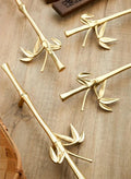 Bambura solid brass bamboo branch cabinet handle

Decorative brass wardrobe handle nature inspired

Luxury brass drawer pull bamboo design