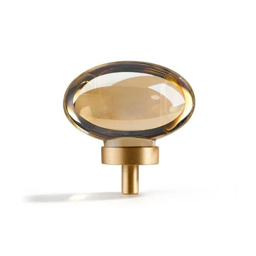 AVELINE Champagne Crystal Cabinet Knob