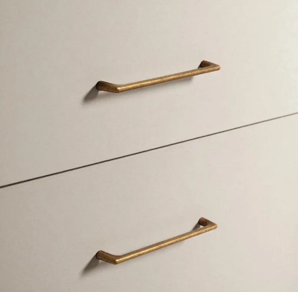 ANTIQUA Vintage Brass Cabinet Handles | Antique Copper Drawer Pulls & Knobs